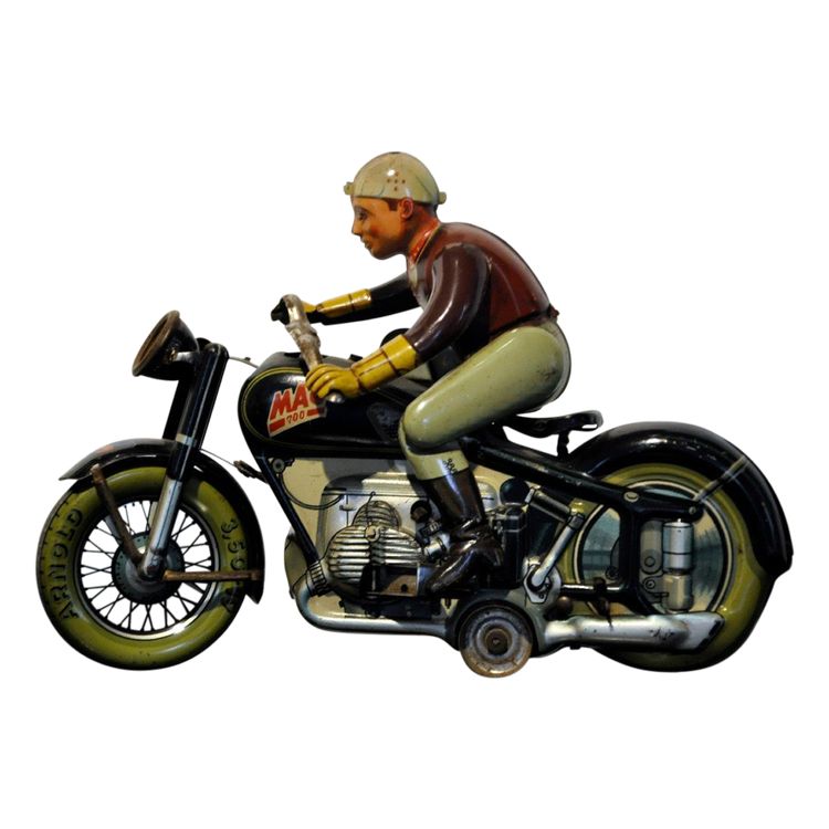 Moto giocattolo di latta "Arnold Mac 700