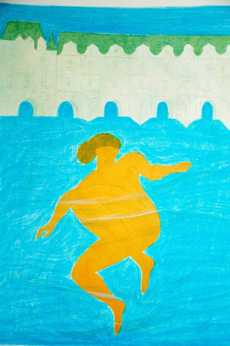 Lithograph Signed Pierre Boncompain Circa 1980
