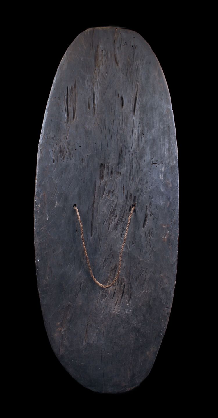 Shield, oceanic art, sculpture, tribal art, primitive art, Oceania, Papua New Guinea