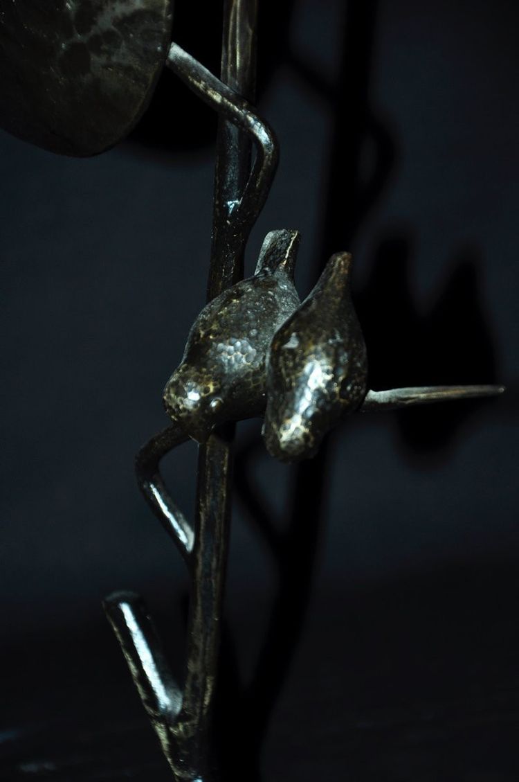 Michel Zadounaïsky Sculpture Signée Martelée, Rivetée Circa 1940