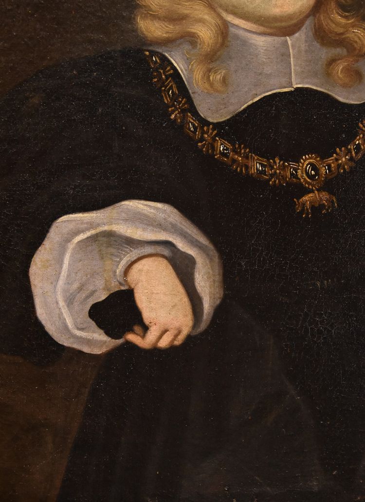 Porträt Von Karl II, König von Spanien - Juan Bautista Martínez Del Mazo (1611-1667)