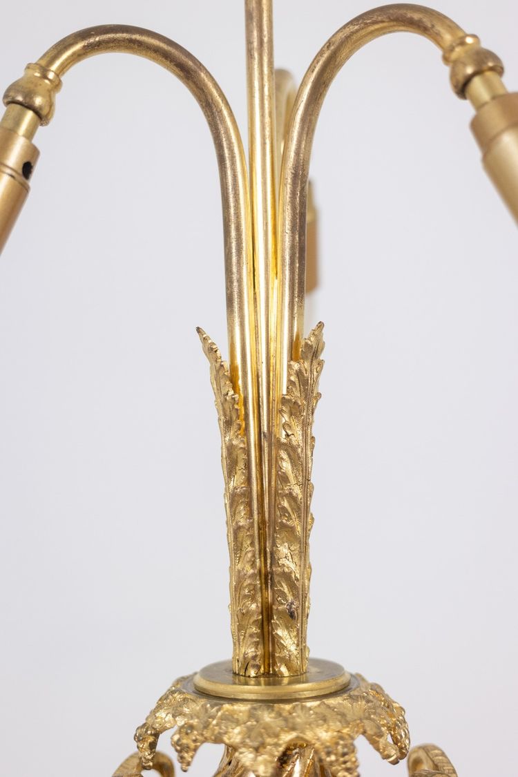 Paar Porzellanlampen mit Satyrndekor aus Bronze. Circa 1880. LS62101239P