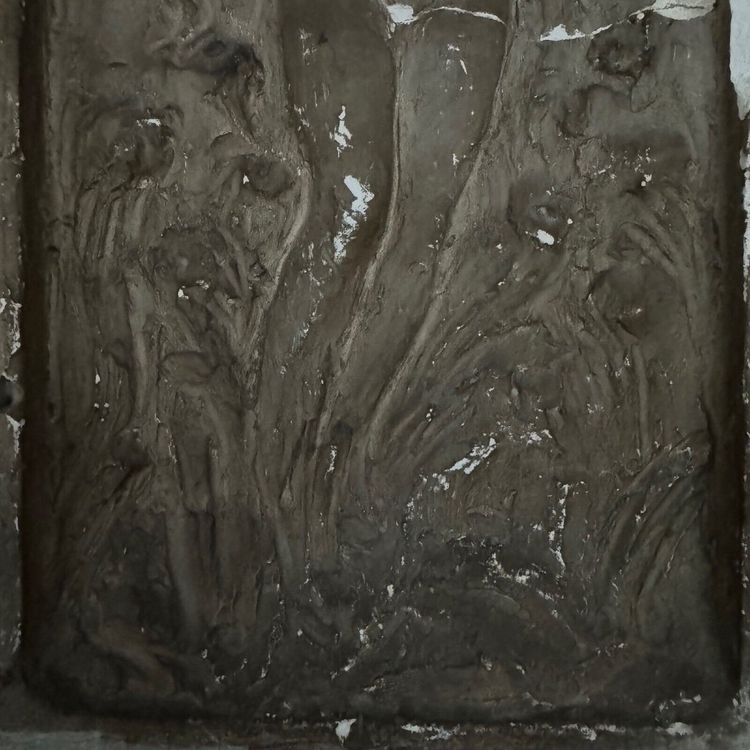 Bassorilievo di ninfa del laboratorio di gesso Charles Filleul