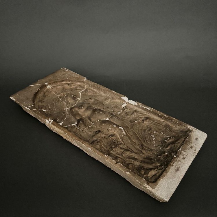 Bassorilievo di ninfa del laboratorio di gesso Charles Filleul