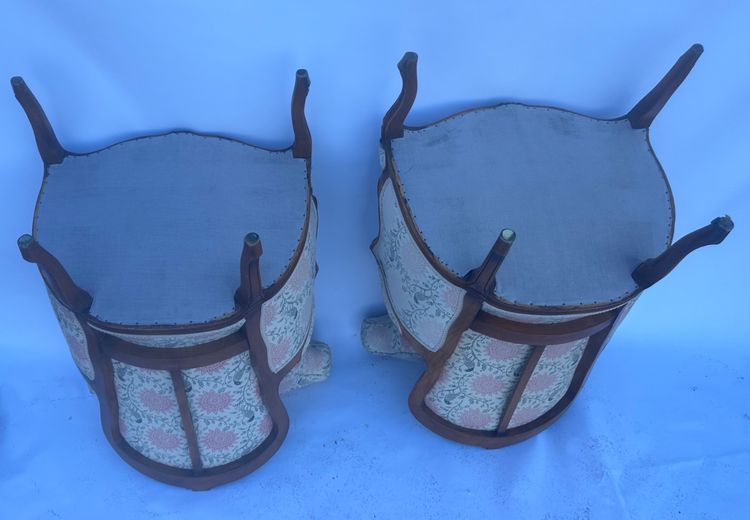 Pair of bergères