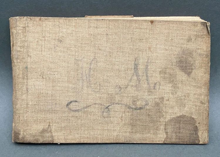 Ironwork pencil sketchbook 20th century