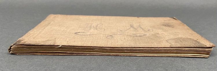 Ironwork pencil sketchbook 20th century