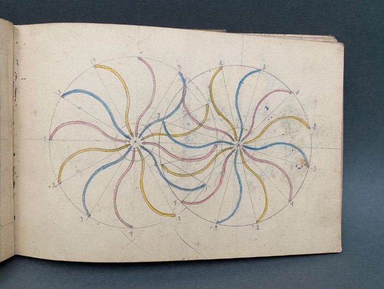 Ironwork pencil sketchbook 20th century