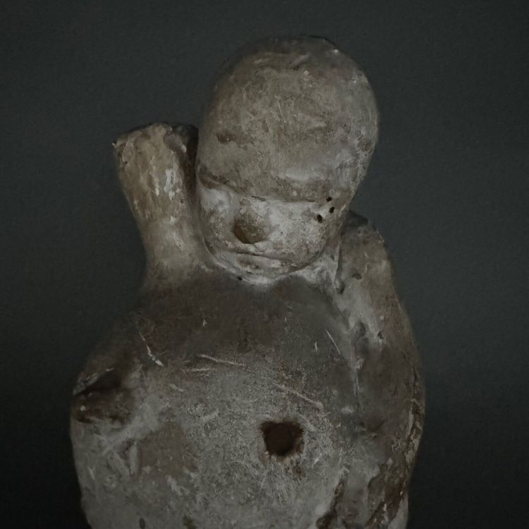 Plâtre d'atelier par Charles Filleul enfant tenant une amphore