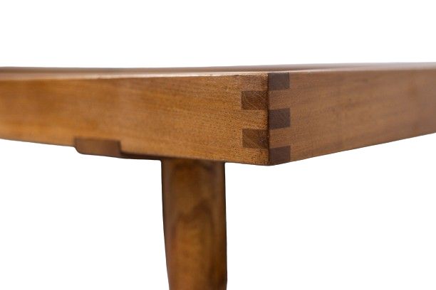 Pierre Chapo. “Godot” model blond oak bed. 1960s. LS6248611A