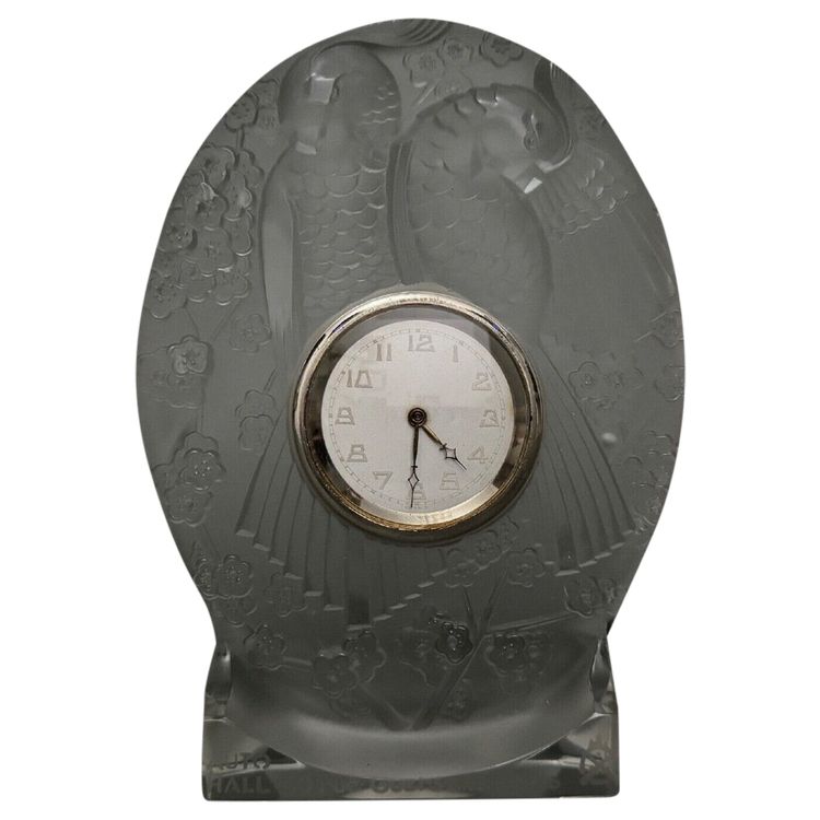Clock Maurice Model of parrots Auto Hall 30 rue Guersant Paris