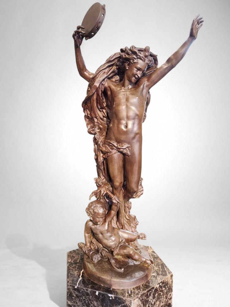 The Genius of Dance – Large bronze sculpture by Jean-Baptiste Carpeaux (1827–1875)