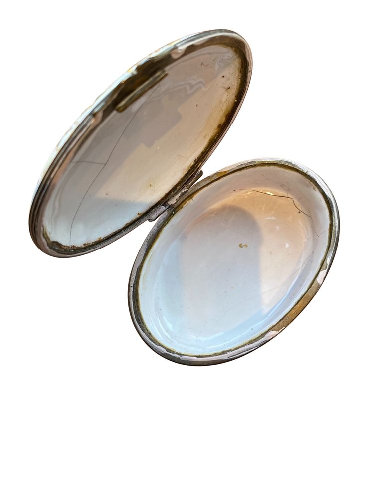 Moustiers Earthenware Box - 19th Century