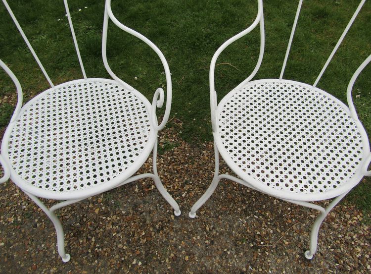 Garden armchairs