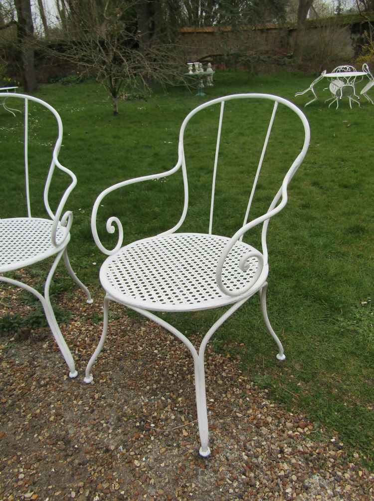 Garden armchairs