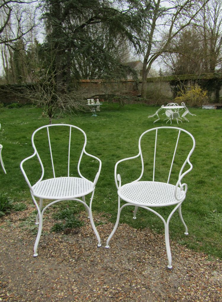 Garden armchairs