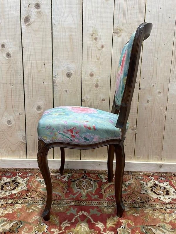 Continuation of 6 Louis Philippe chairs in Rossi Fleuri