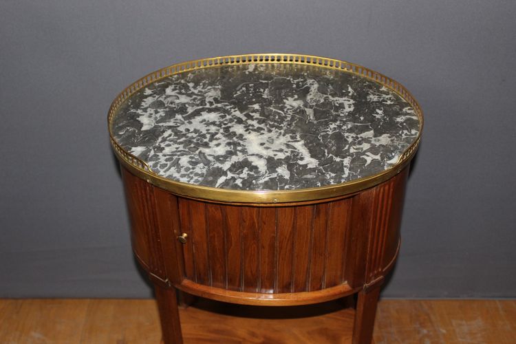 Louis XVI Mahogany Bedside Table, Late 18th Century
