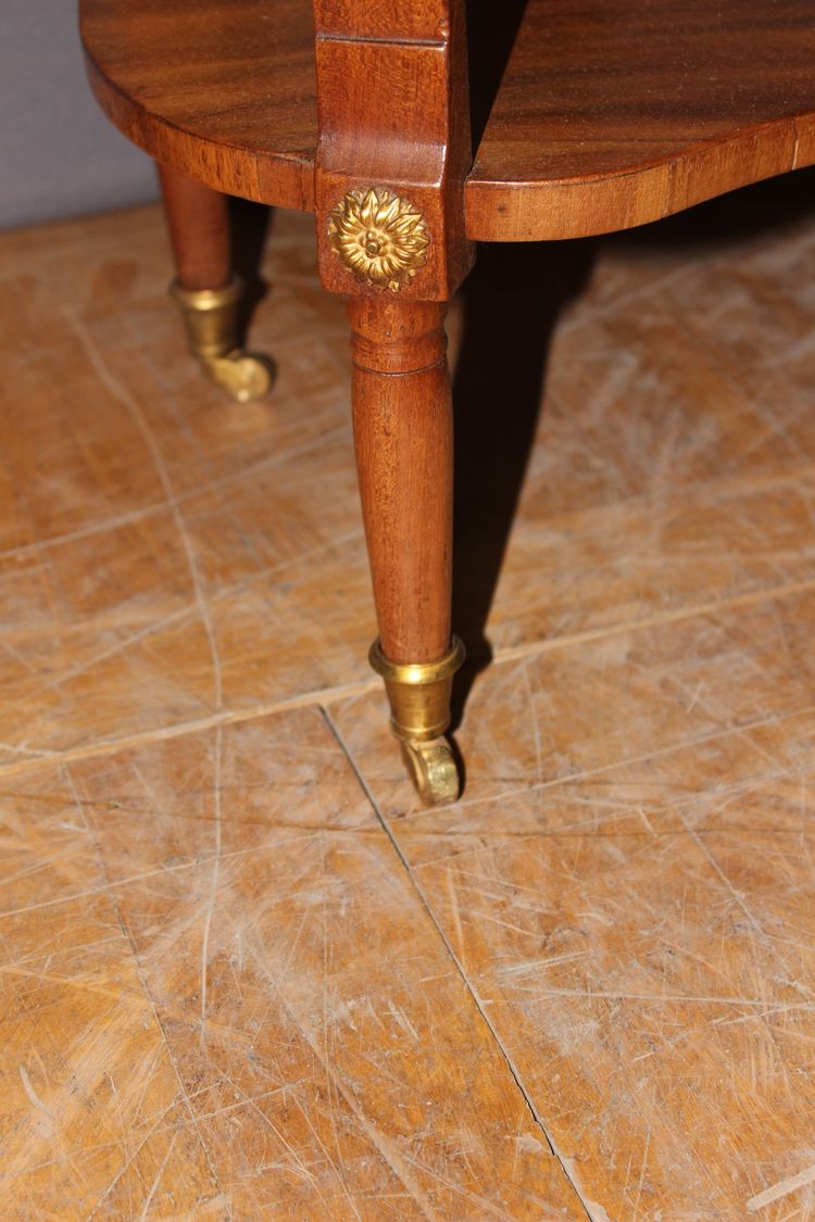 Louis XVI Mahogany Bedside Table, Late 18th Century