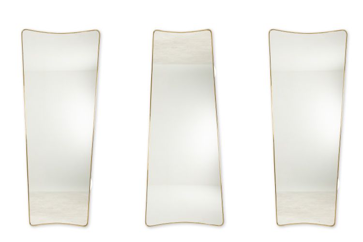 Série de 3 miroirs asymétriques. Style années 1950. LS60942509P