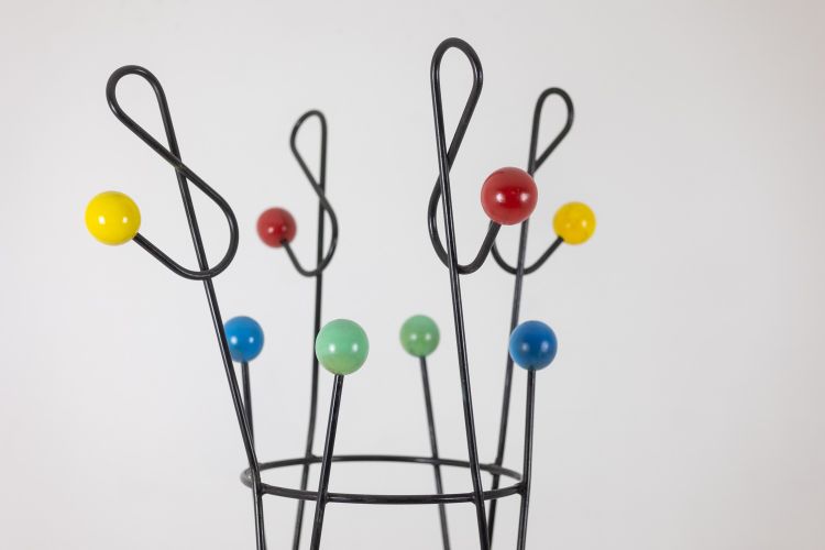 Roger Feraud. Attaccapanni a forma di chiave di violino. Anni '50/'60. Codice articolo: LS6116535B
