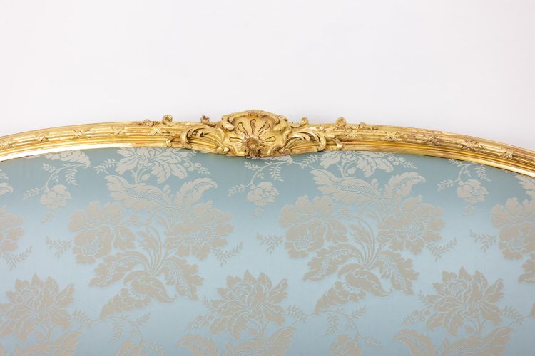 Salon de style Louis XV à chassis en bois doré. Circa 1880. LS61405700/5B