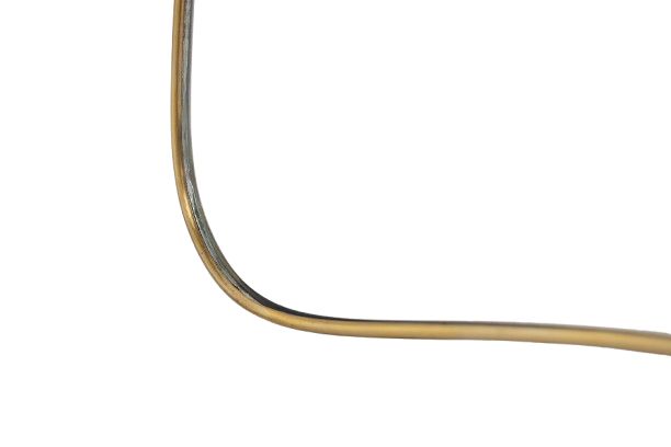 Mirror set with a gilded brass rod. 1970s. LS6259459H