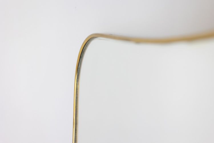Mirror set with a gilded brass rod. 1970s. LS6259459H