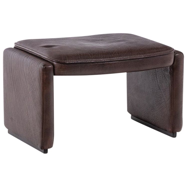 Casa De Sede. Sgabello o pouf in pelle. Anni '60/'70. Codice articolo: LS6314288P