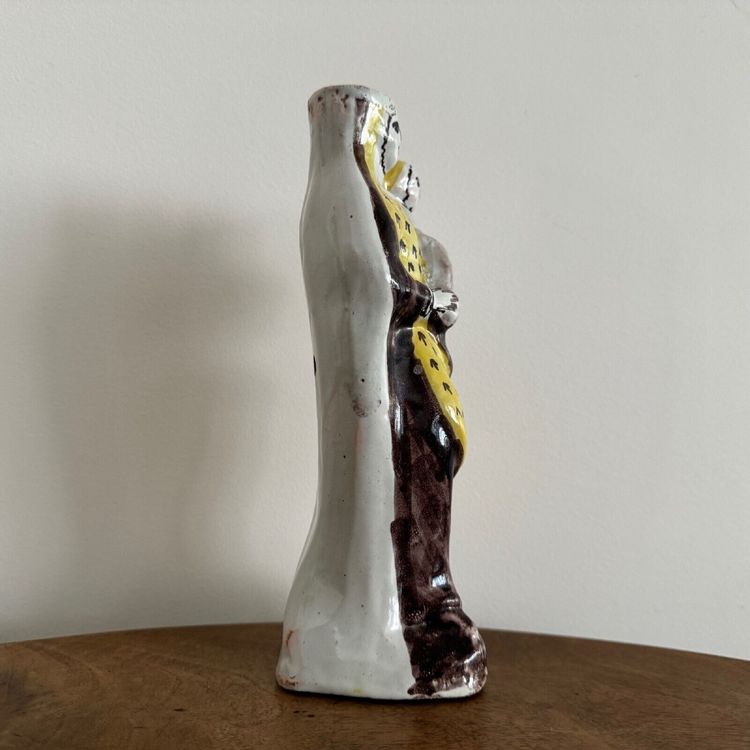 Virgin and Child in 18th century earthenware