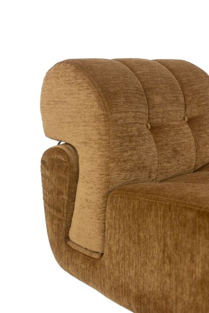 Pair of chrome-plated metal and fabric lounge chairs. 1970s. LS63491700/23400/4B