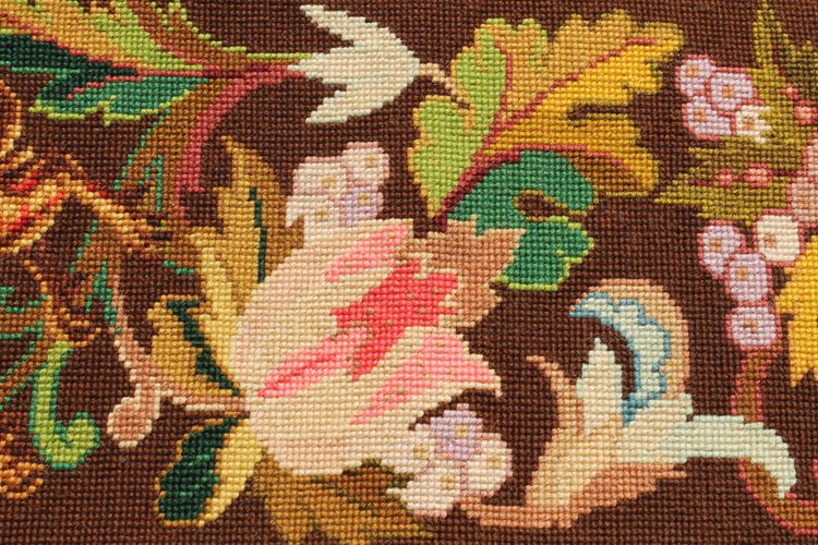 Tapestry valance with griffins, bunches of grapes and flowers in the Renaissance style