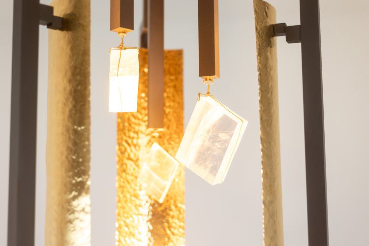 Neoclassical style "Osmond" lantern. Work of art craftsmanship. LS63824811M