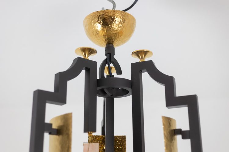 Neoclassical style "Osmond" lantern. Work of art craftsmanship. LS63824811M