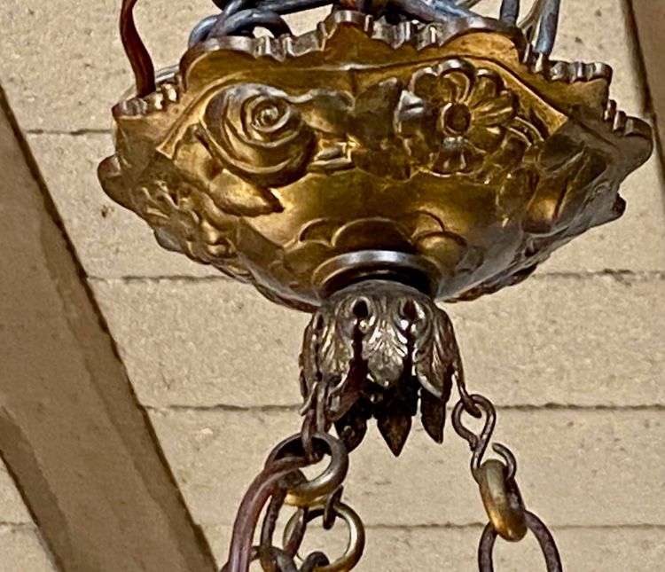 Art-Deco-Kronleuchter Muller Frères Lunéville