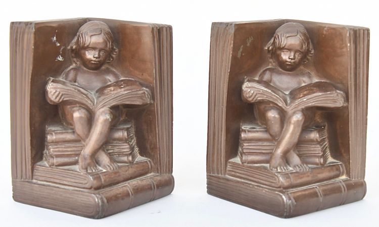 Paire de serre- livres