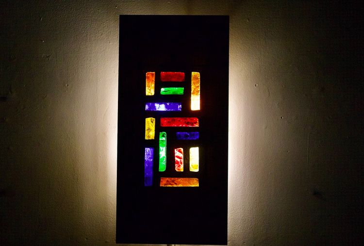Brutalist wall light
