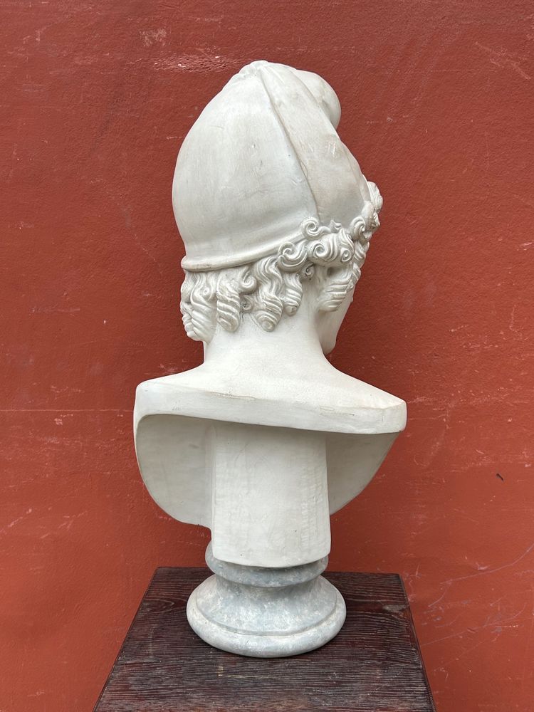 Busto di Paride da Canova (1757-1822) Scultura in gesso XX secolo 