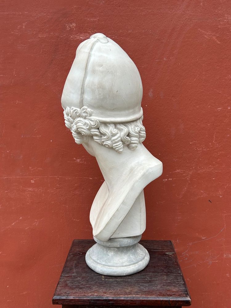 Busto di Paride da Canova (1757-1822) Scultura in gesso XX secolo 