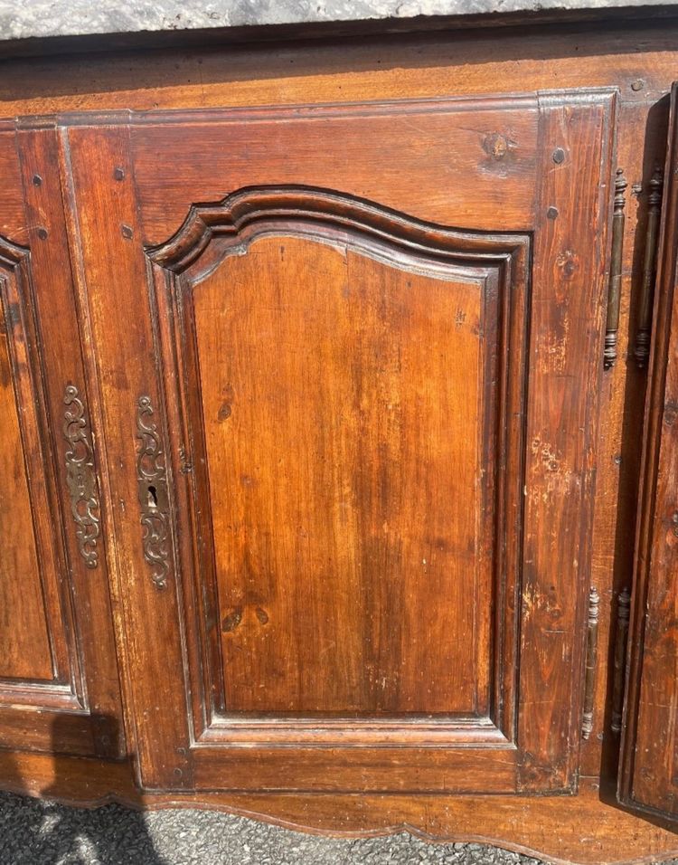 Louis XV Period Sideboard in Oak and Fir