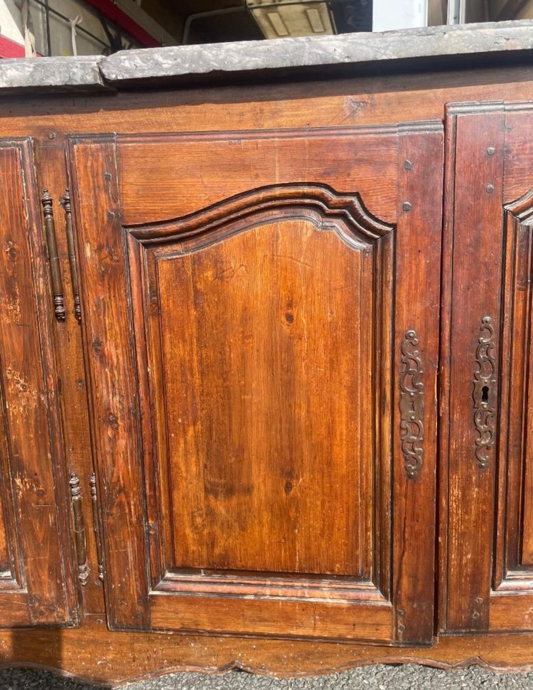 Louis XV Period Sideboard in Oak and Fir