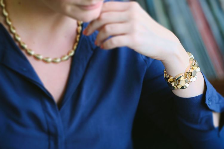 Bracciale Tank in oro 18k, bracciale retrò, maglia geometrica, bracciale Tank retrò, gioielli antichi di Parigi