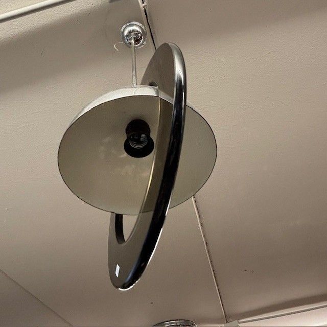 Space age chandelier 70s Modernism. Height 74. Diameter cm 20
