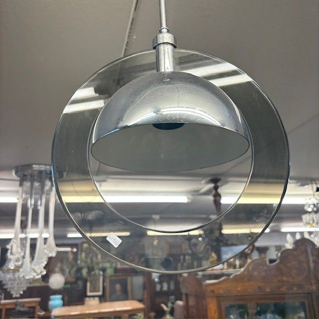 Space age chandelier 70s Modernism. Height 74. Diameter cm 20