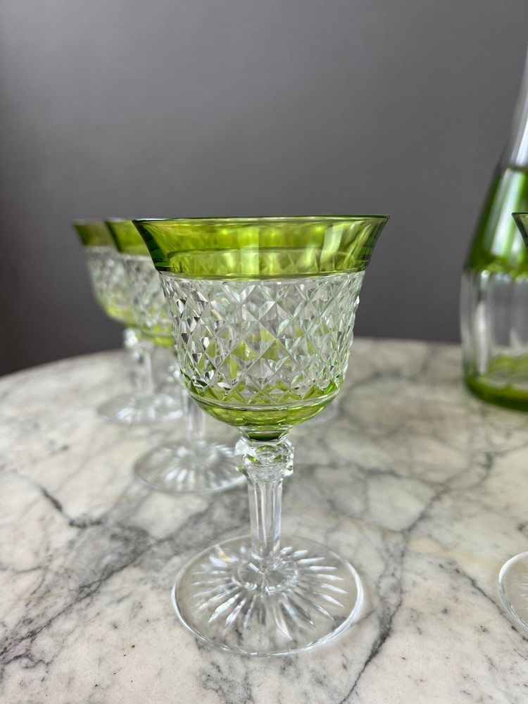 Crystal Liqueur Set 11 Glasses and 1 Carafe