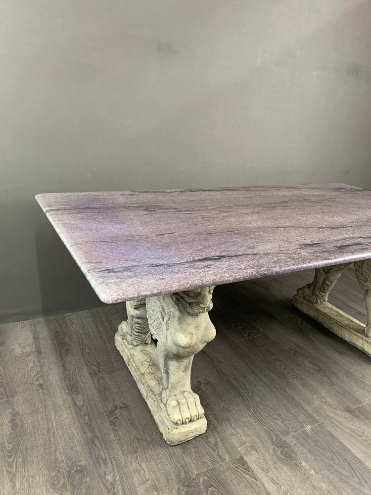 20th Century Marble Dining Table or Desk