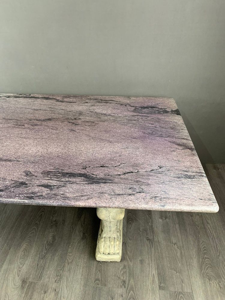 20th Century Marble Dining Table or Desk