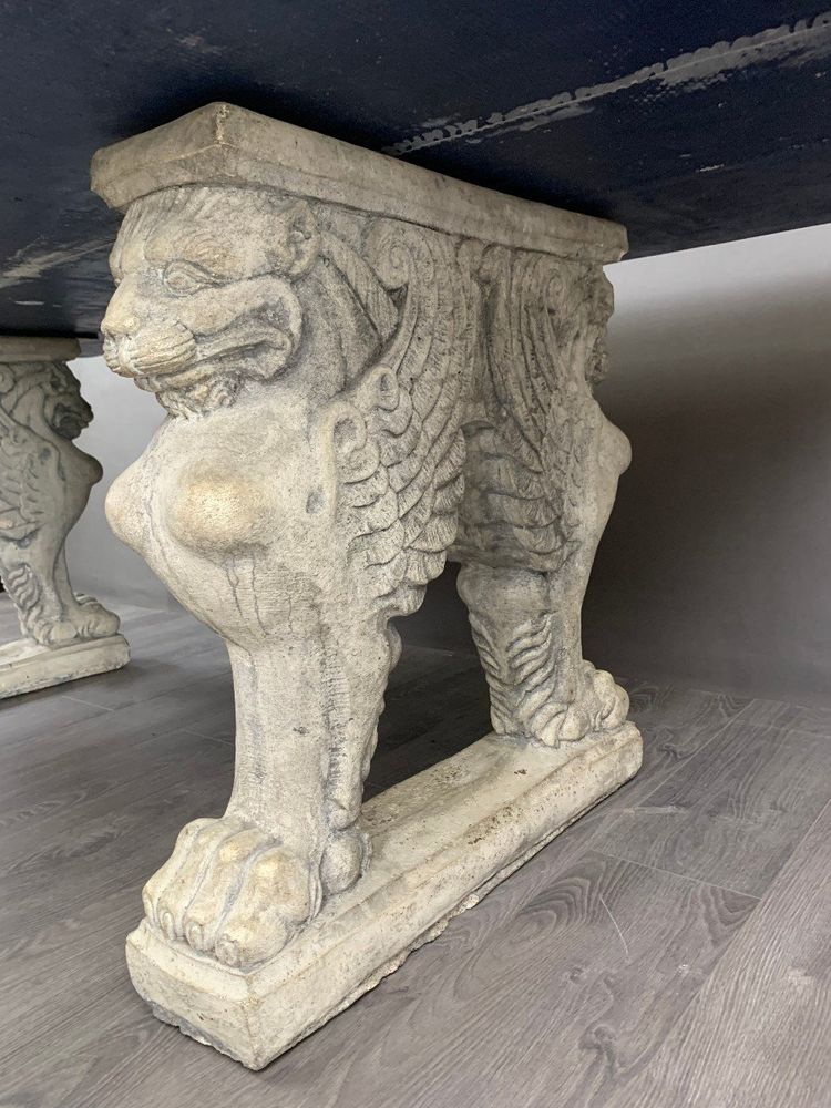 20th Century Marble Dining Table or Desk