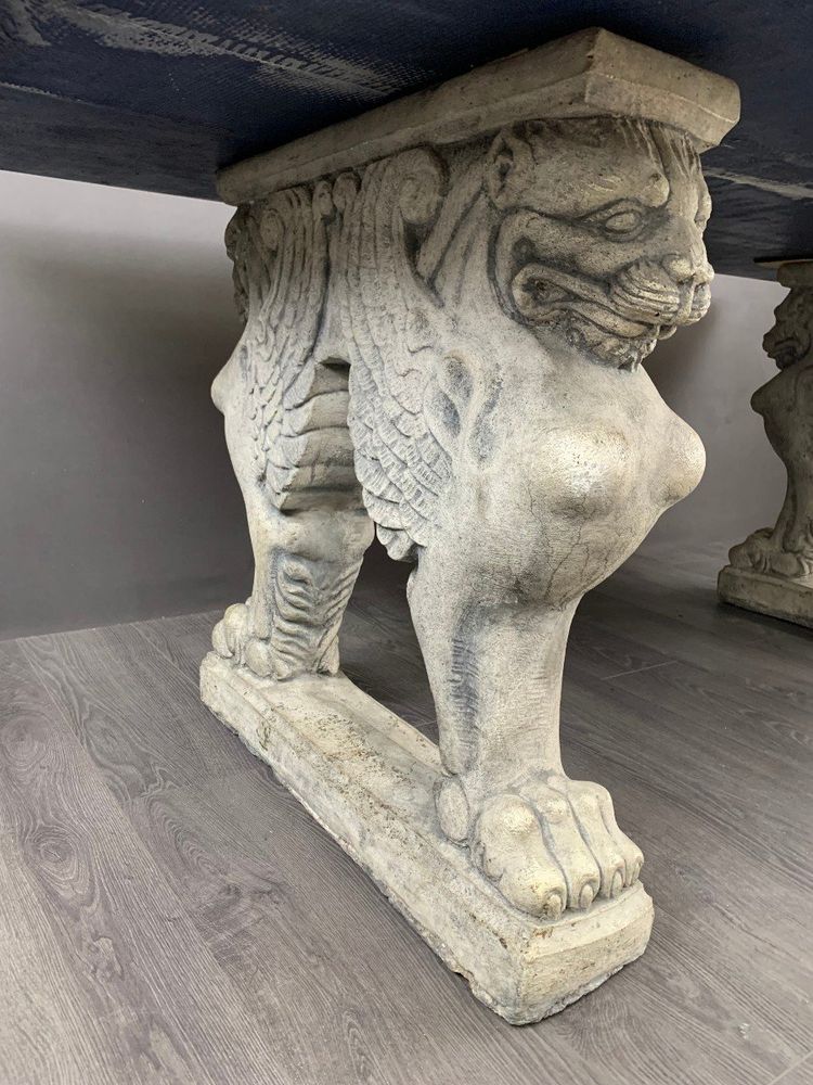 20th Century Marble Dining Table or Desk