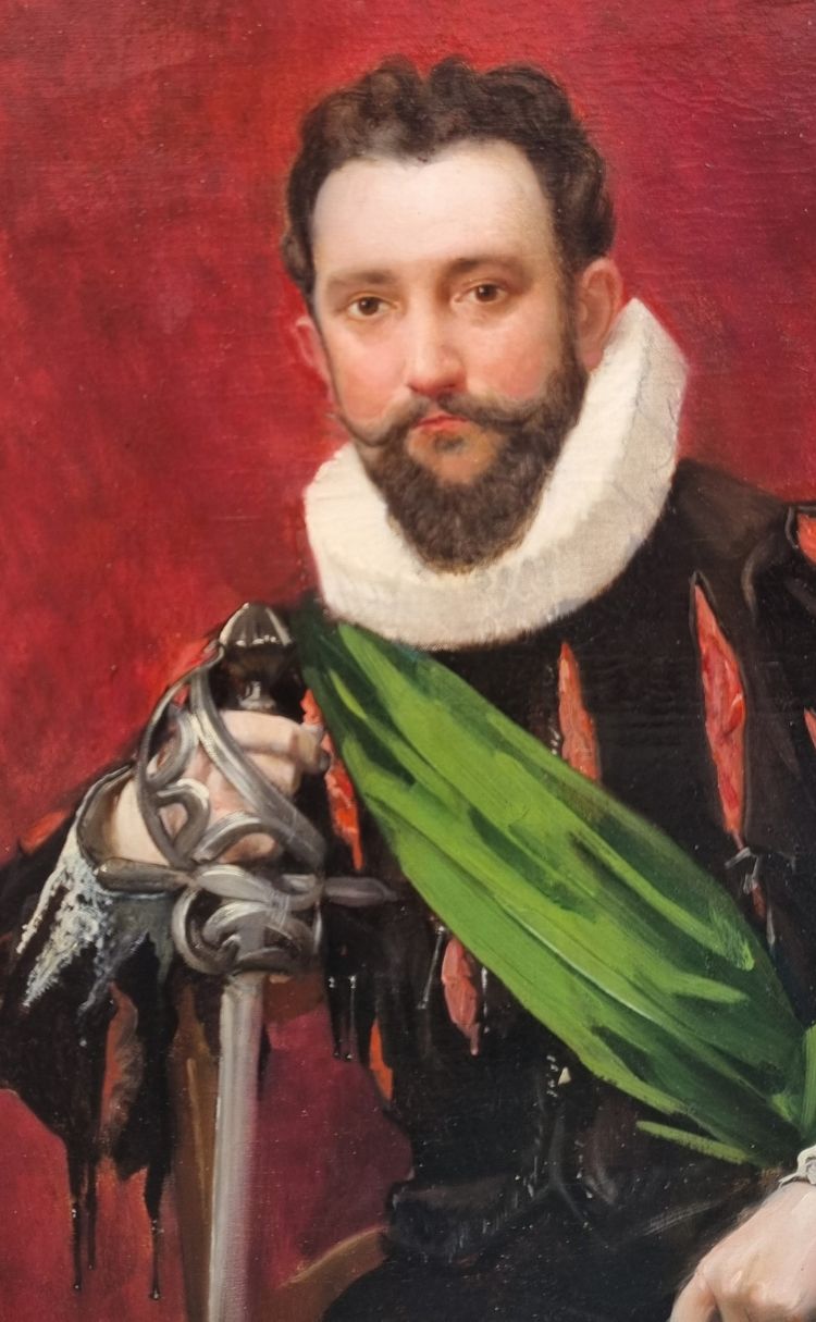 François Maurice LARD - Portrait of the actor Raphaël Duflos as Ruy Blas